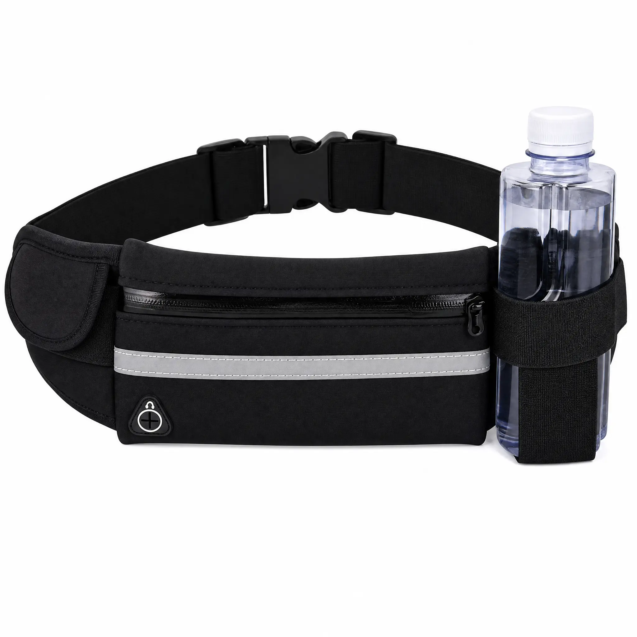 Work Belt for Women and Men, Money Belt and Running Fanny Pack, Hiking Fanny Pack, Holder for Cell Phone, Money, and Keys, Adjustable Belt Pouch fits Most Phone and Waist Sizes
