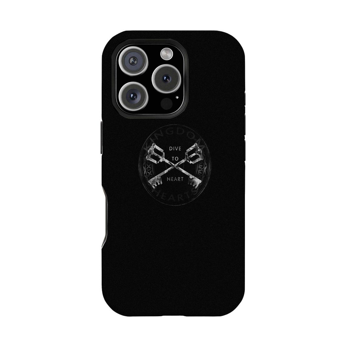 Kingdom Hearts Double-layer durable phone Cases For iPhone 17 16 15 14 13 12 Promax Pro Plus, hard shell protection ,Unique design,best Gift