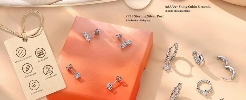 YADOCA Small Hoop Studs Earrings Gold-plated Plated Huggie Earrings for Women Trendy Cartilage Earring Stacks Hypoallergenic Earring Sets YADOCA Small Hoop Studs Earrings Gold-plated Plated Huggie Earrings for Women Trendy Cartilage Earring Stacks Hypoallergenic Earring Sets