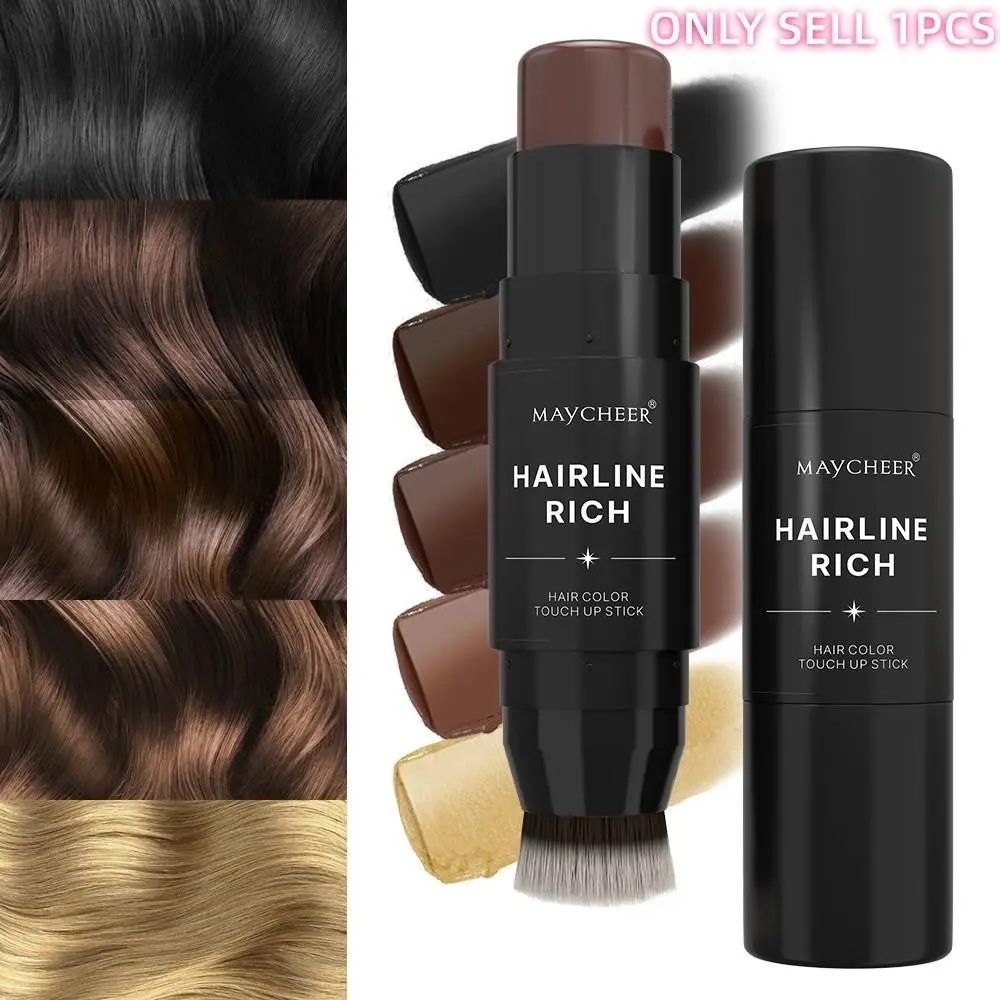 Hairline Filler Stick, Forehead Bang Color Correction, Hair Enhancement Tool, Natural Look, Easy Application, Long-Lasting Results, Haircare