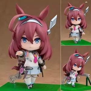2026 hot itemNew Nendoroid 2665 Mihono Bourbon Uma Musume Pretty Derby Q Version Posable Jointed Anime Action Figure Collectible Model Toys Popular toys