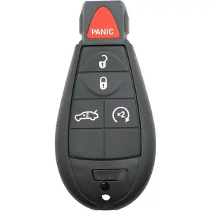 Replacement Key Fob Cover Case fit for Dodge Challenger 2008-2014 Charger 2009-2013 Durango 2009-2013 Chrysler Keyless Entry Key Fob Shell