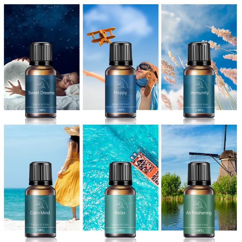 Water-Soluble Aromatherapy Essential Oil Set for Humidifiers, Diffusers, Candle & Soap Making, Home, Hotel, Restaurant