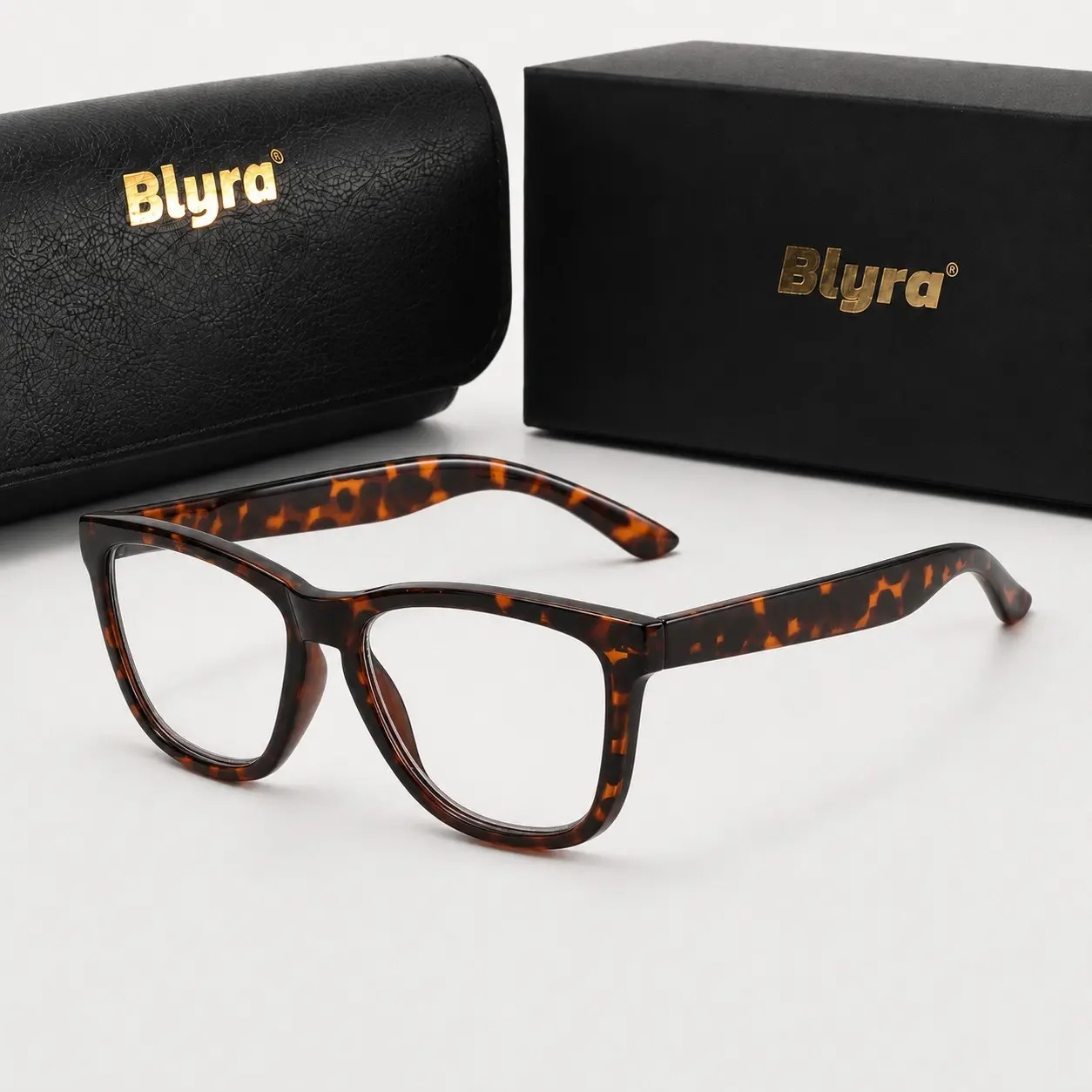 Unisex Square Reading Glasses, Classic Large Frame Design, Ideal for Reading, Office Use & Daily Wear, Perfect for Men & Women, Nerd Glasses