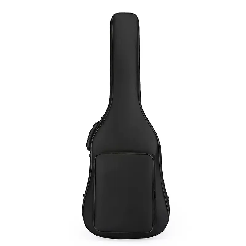 Electric guitar bag, 10mm thickened, electric bass bag, double-shoulder thickened portable storage waterproof and shockproof instrument bag, portable musical instrument bag