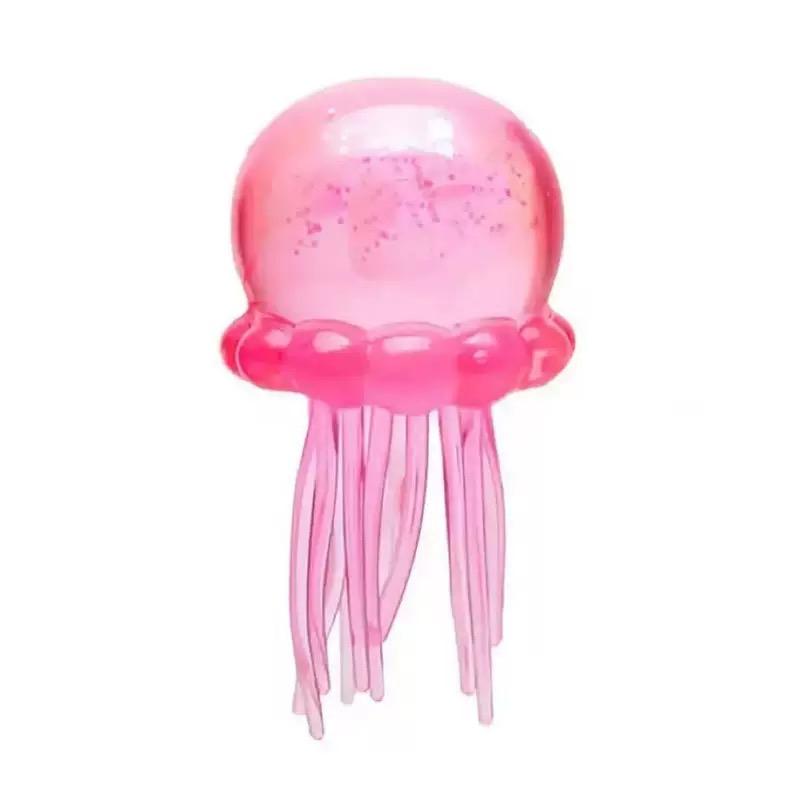 Super Soft Q-Press Jellyfish Stress Relief Toy, Transparent Slow Rebound Non-Sticky, Perfect Gift for Various Scenarios