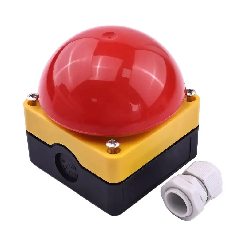 FridayParts Aftermarket Eaton FAK-R/V/KC11/IY Emergency Stop Button Actuator Palm Switch
