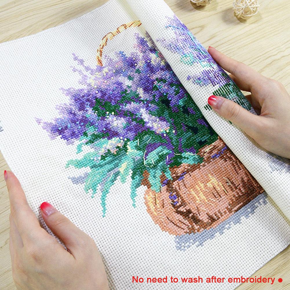 Four Seasons Goddess 11CT 3 Strands DIY Counted Embroidery Needlepoint Starter Kits for Beginners Adults Home Decor Cross Stitch Patterns Arts Craft Kits 35.43x19.69in