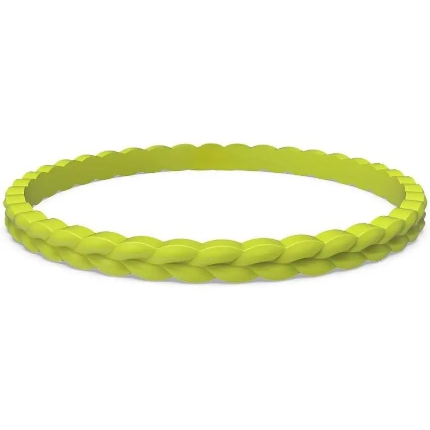 Bracelet – Weave Stackable Bracelet -  Rubber Wristband – Comfortable Flexible Band for  Lifestyle -  Grade