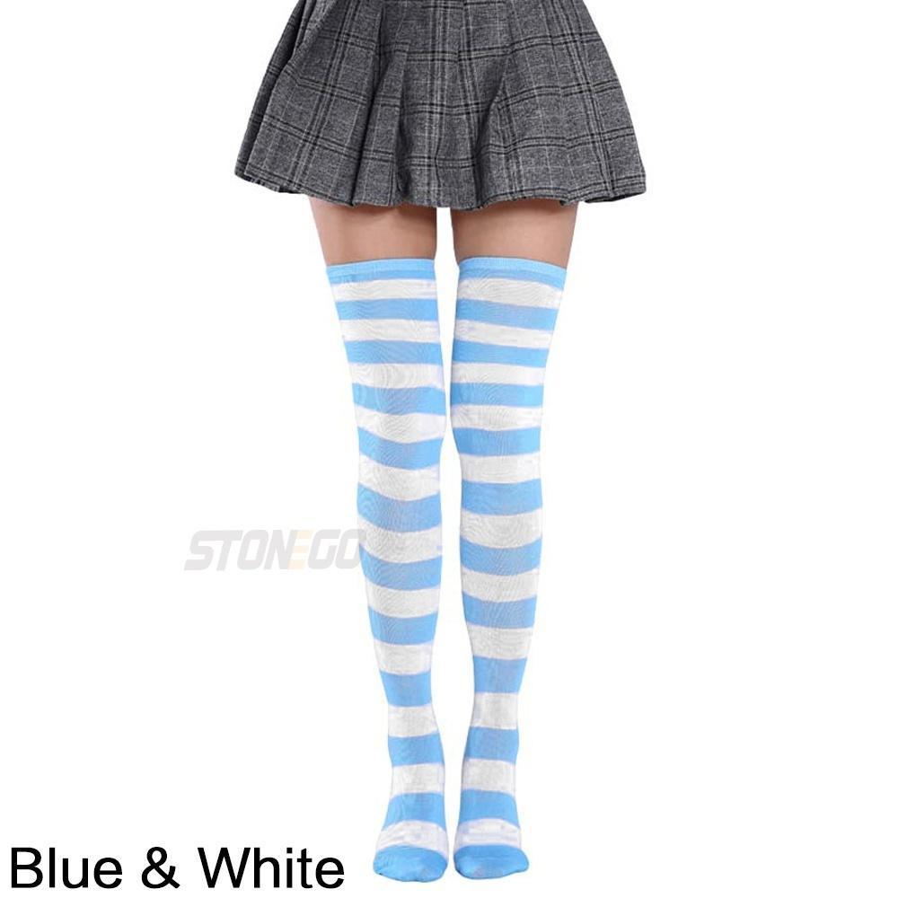 Fashion Leg Women Socks Over Knee Socks Solid Warmers Knee High Socks 5 Colors Optional