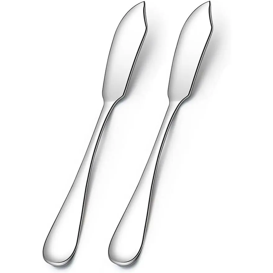 Stainless Steel Butter , Cheese , Butter Spreader for Kitchen Restaurant Party,Set of 2