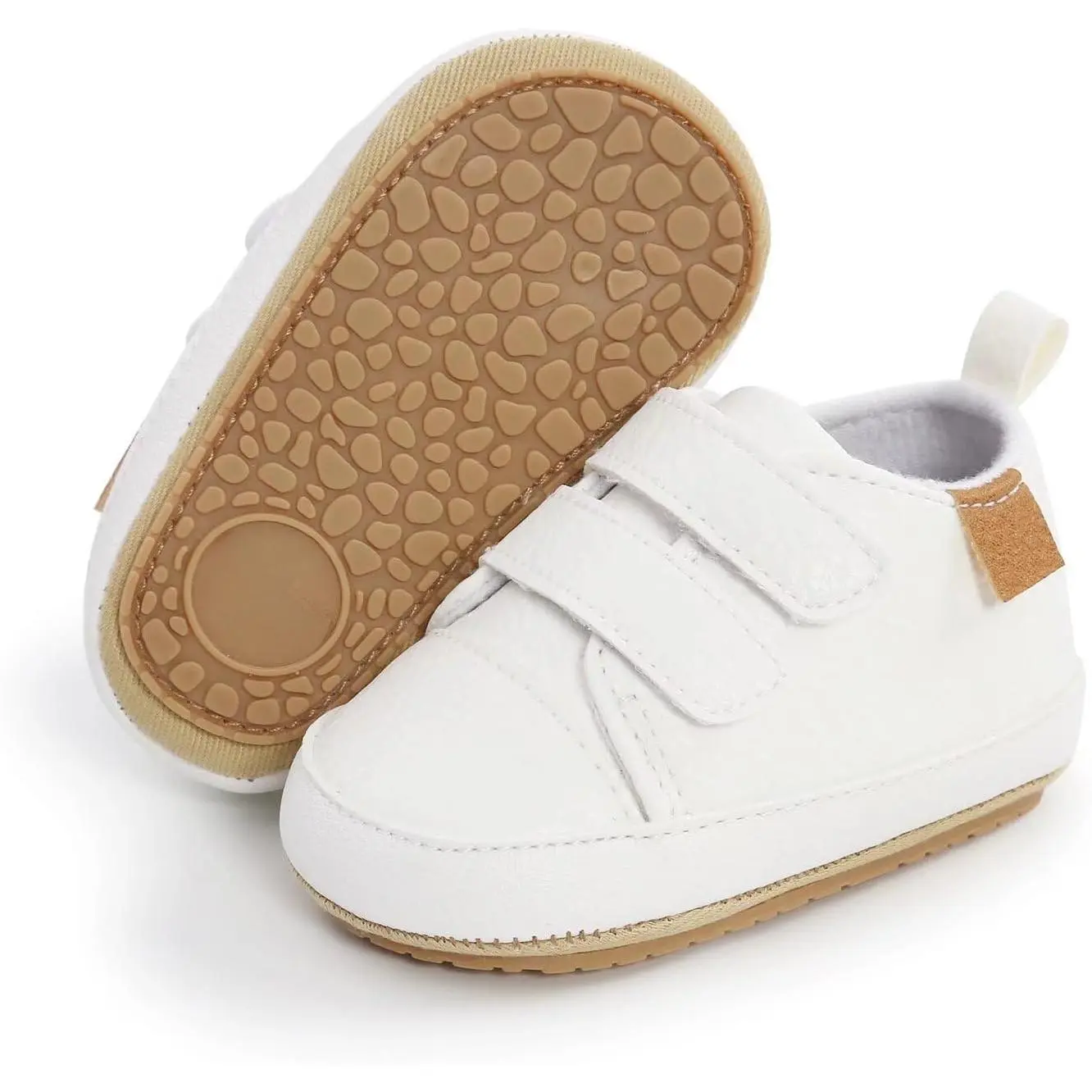 Boys Girls Shoes Non-Slip Rubber Sole High-Top PU  Sneakers Infant First Walking Shoes Toddler Crib Shoes Newborn Loafers Flats. New model baby jordans