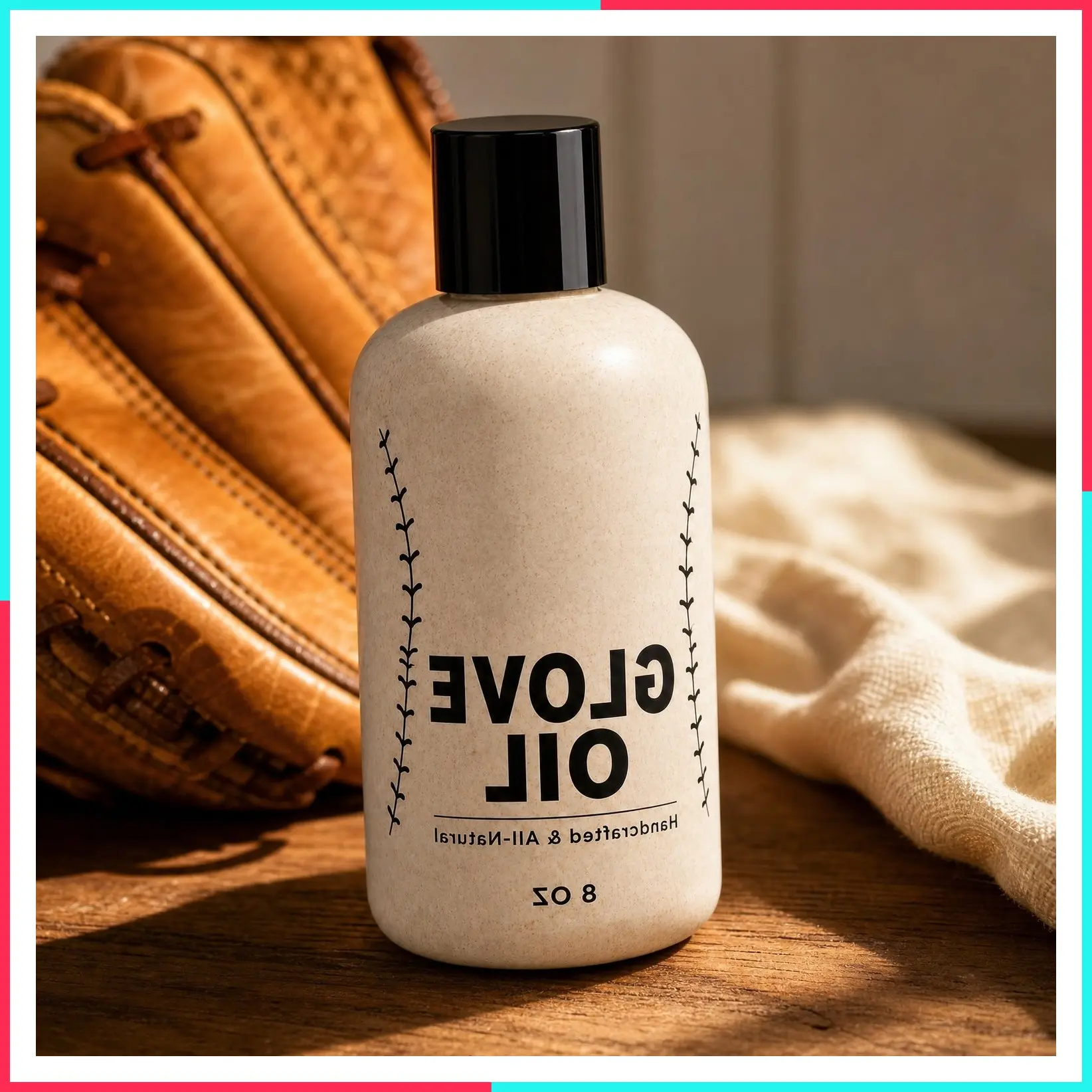 Premium Baseball Glove Oil for Break-In & Conditioning
