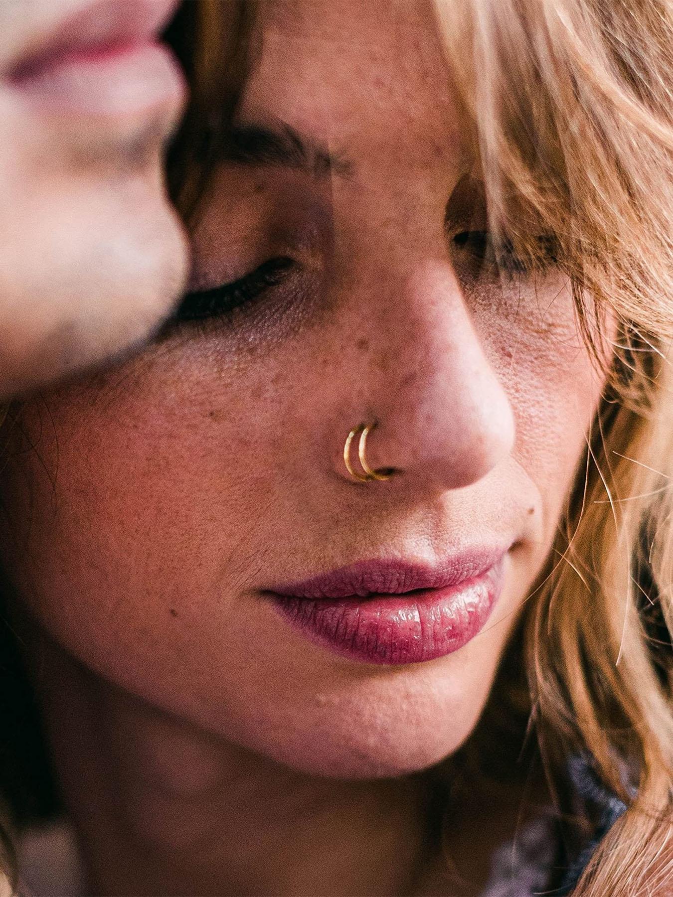 15pcs Stainless Steel Fake Pierced Nose Rings, Nose Cuff for Women and Men, Fashionable Body Jewelry Accessories for Daily Decoration, Nose Piercing Jewelry