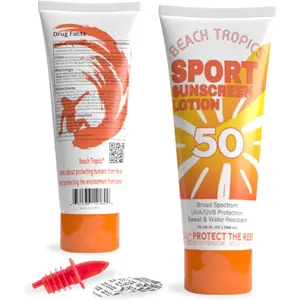 Classy Wino Sunscreen Flask 2-Pack (10 oz Each) – Hidden Alcohol Container | Discreet Liquor-Disguise Bottle for Cruises, Festivals & Concerts | Includes Leakproof Seals & EZ Pour Spout
