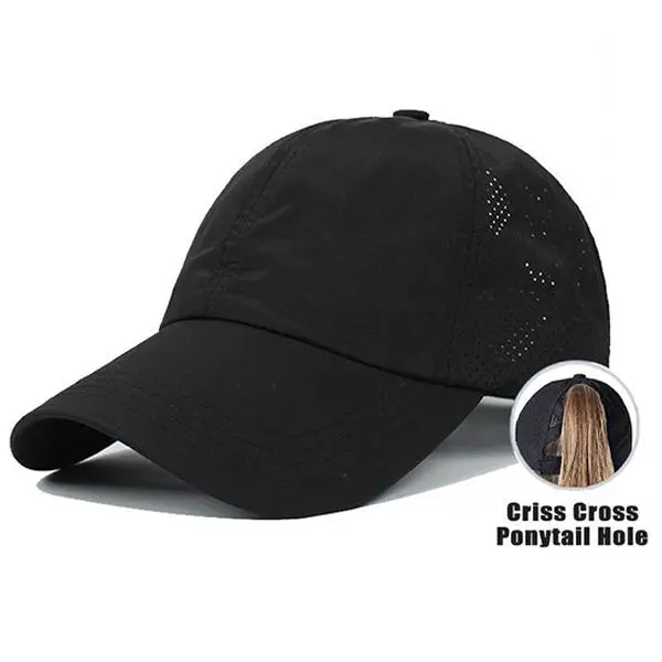 Women's Baseball Cap with Ponytail Opening, High Bun Ponytail Hat, Breathable Summer Sports Cap, Quick-Drying, Adjustable Buckle, Breathable Mesh Casual Hat, Summer Running Hat, Adjustable Sun Hat Vintage Newsboy Large Capacity Style Messenger Bag gym sum