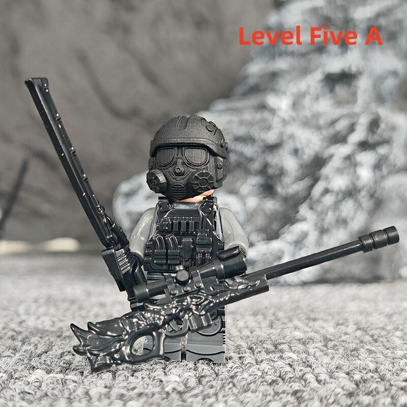 MOC Building Blocks Minifigure Game Cartoon Animation Weapon Accessories Puzzle Collection Ornament Toy Holiday Gift popular