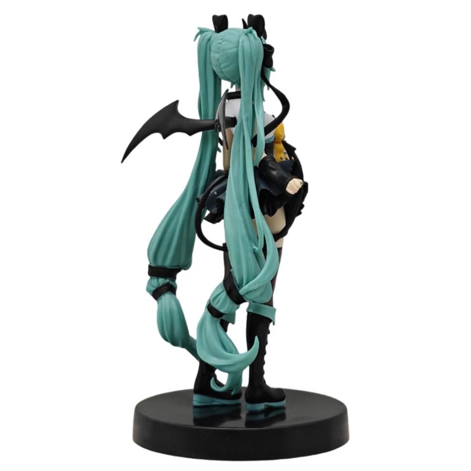 Anime Hatsune Miku Cos Raccoon Demon Cat Ears Cinnamoroll Kawaii Miku Girl Anime Figure PVC Collection Model Doll Toy