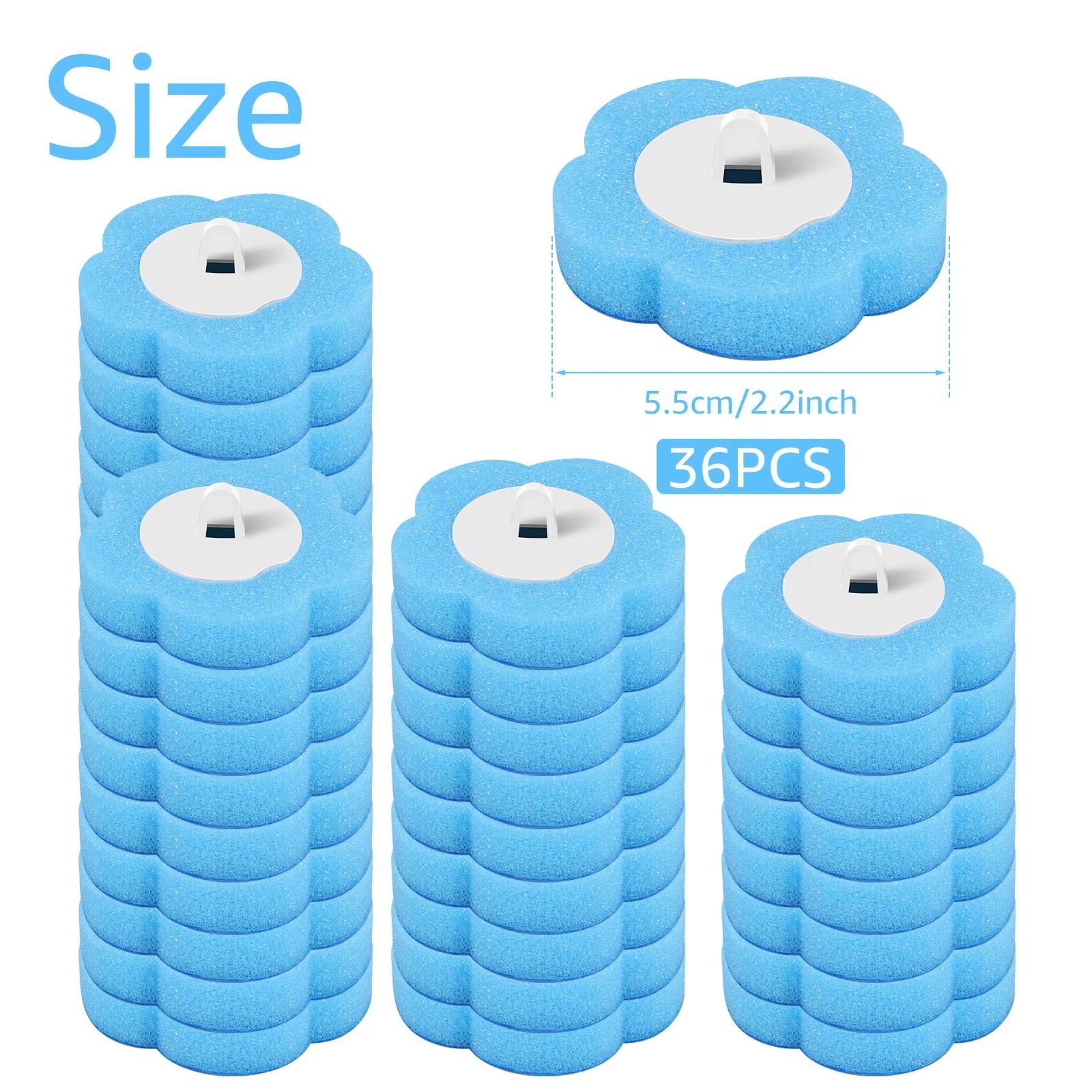 Long Handle Toilet Brush Set with Disposable Replacement Heads, Hygienic Bathroom Cleaning Tool Kit, WC Accessories, Easy to Use