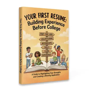 Your First Resume: Building Experience Before College — A Teen Guide To Showcasing Strengths with Part-time Jobs, Volunteering, Internships, Skills and Clubs
