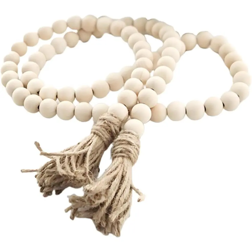 58in  Beads  Bead Garland with Tassels ( , 58in/1Pcs)