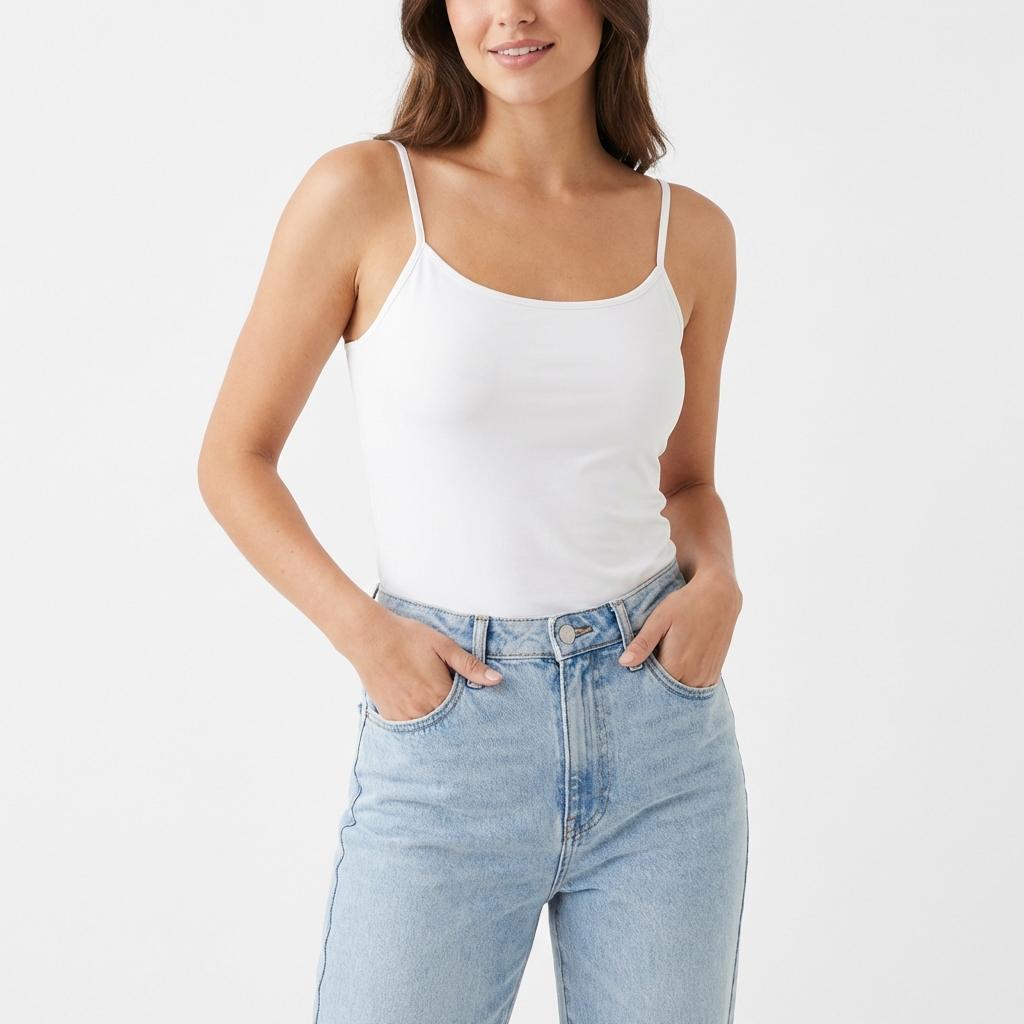 Women's Daily All-Match Spaghetti Strap Cami Top