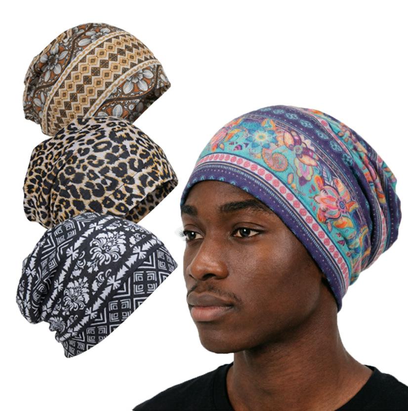 Double-layer pullover hat Amazon hot-selling ethnic style neutral head hat stacking hat