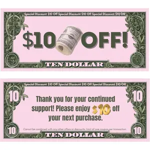 50 count $10  ,   Loyalty  Cards for Small Business, Client Appreciation Thank You , -Style