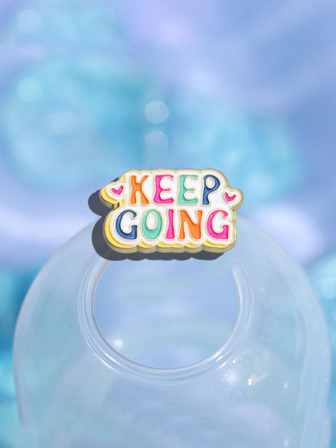 Letter Design Brooch, Cute Cartoon Pin for Women & Men, Fashion Brooch for Party, Daily Clothing Decor, Trendy All-match & Exquisite Brooch for Birthday Gift, Charms, Jewelry