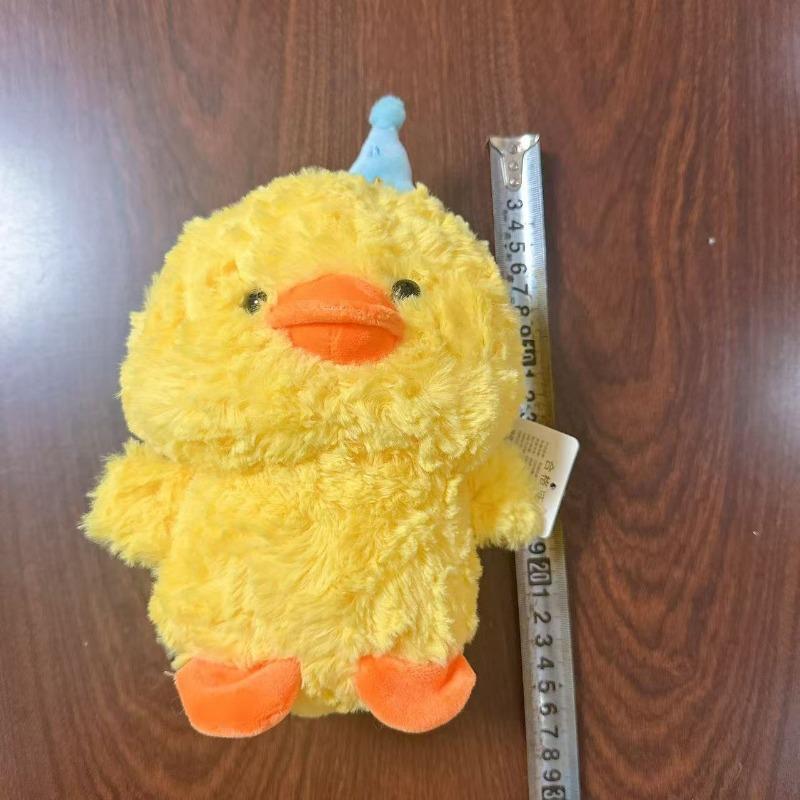 Quack Quack! Adorable Birthday Chick Plush in Party Hat - Ultra Soft Fluffy Duck Stuffed Animal, Perfect Cute Gift