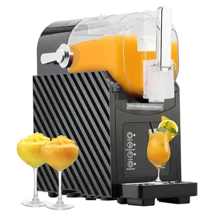 Slushie Machine 84oz 2.5L,Versatile 5-in-1 Functionality Frozen Drink Maker - Slush, Margarita, Smoothie, Milkshake, and Chilled Drinks, LED Display Auto Clean One Touch Dispensing for Home Parties Margaritas Smoothies