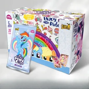 KAYOU My Little Pony Rainbow Card Pack Vol.4 – Friendship Edition, Cute Collectibles Loved by Kids, Teens & Collectors, Perfect for Gifts & Party Favors, Trading Card Packs
