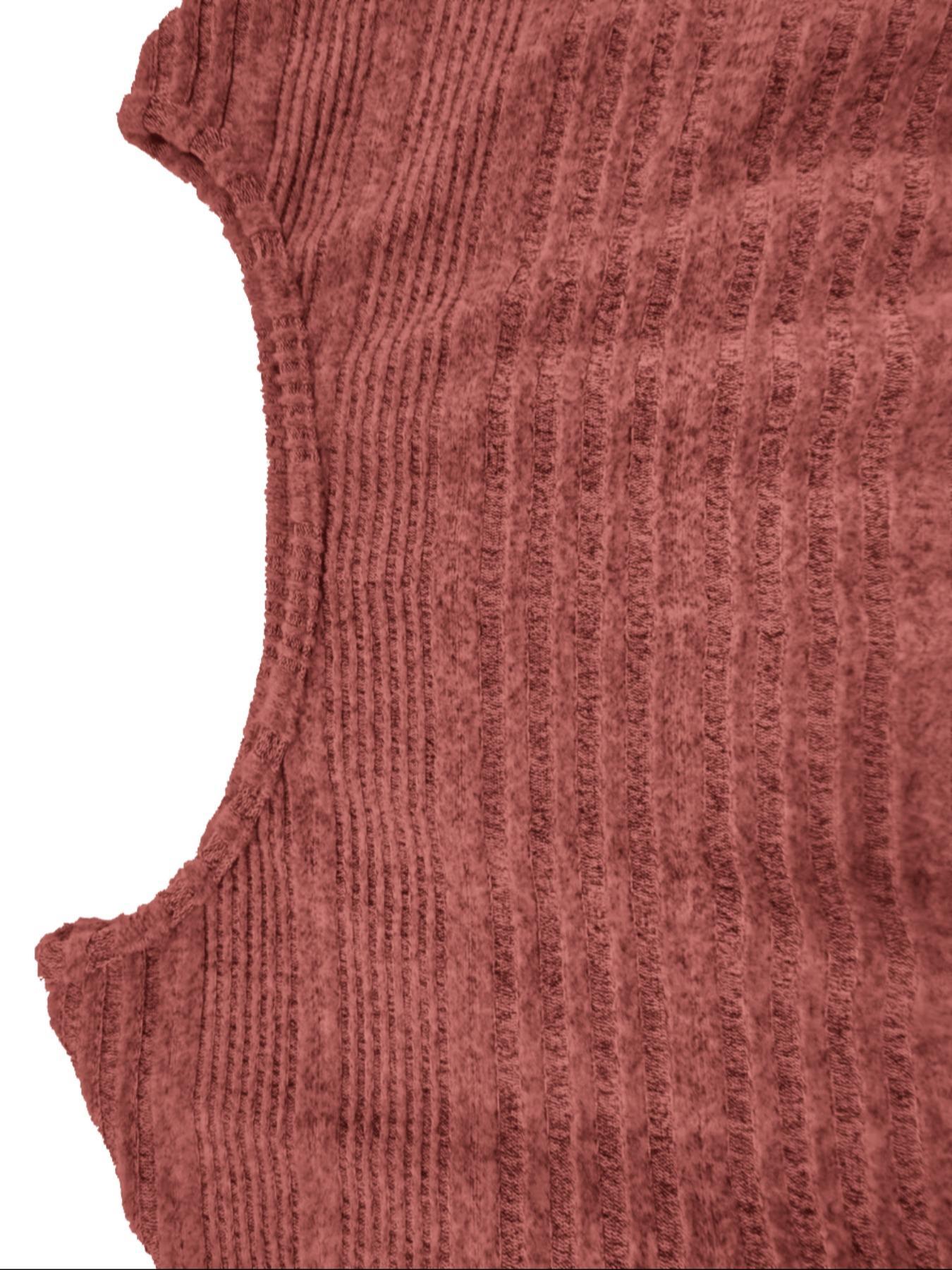 Women's Plain Batwing-Sleeve Tee, Casual Long-Sleeve Crew Neck T-Shirt for Fall & Winter, Fashion Ladies' Clothing for Daily Wear