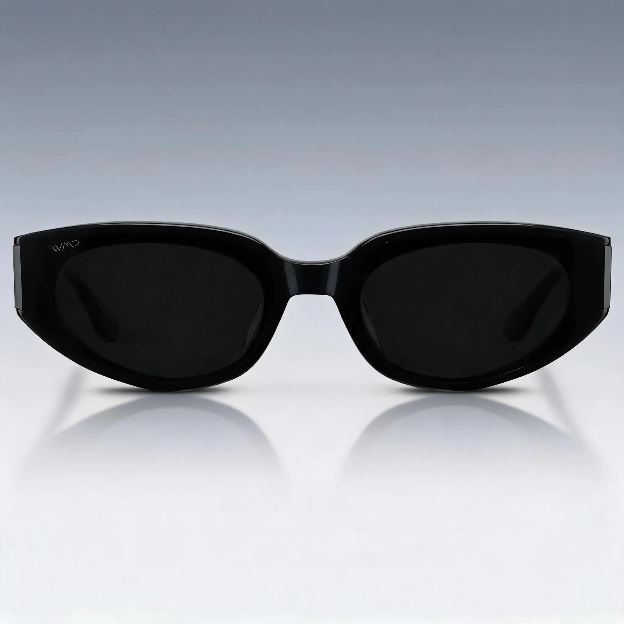 Modern Flat-Lens Cat-Eye Sunglasses Eyewear Shades