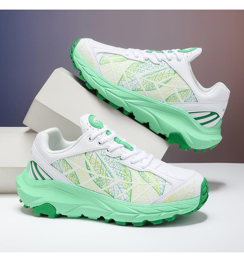 reverse Fashion Must-Have: Glowing Leaf Women’s Sneakers - Breathable DO1 Mesh Lining & Cold-Stick Craft for Durability