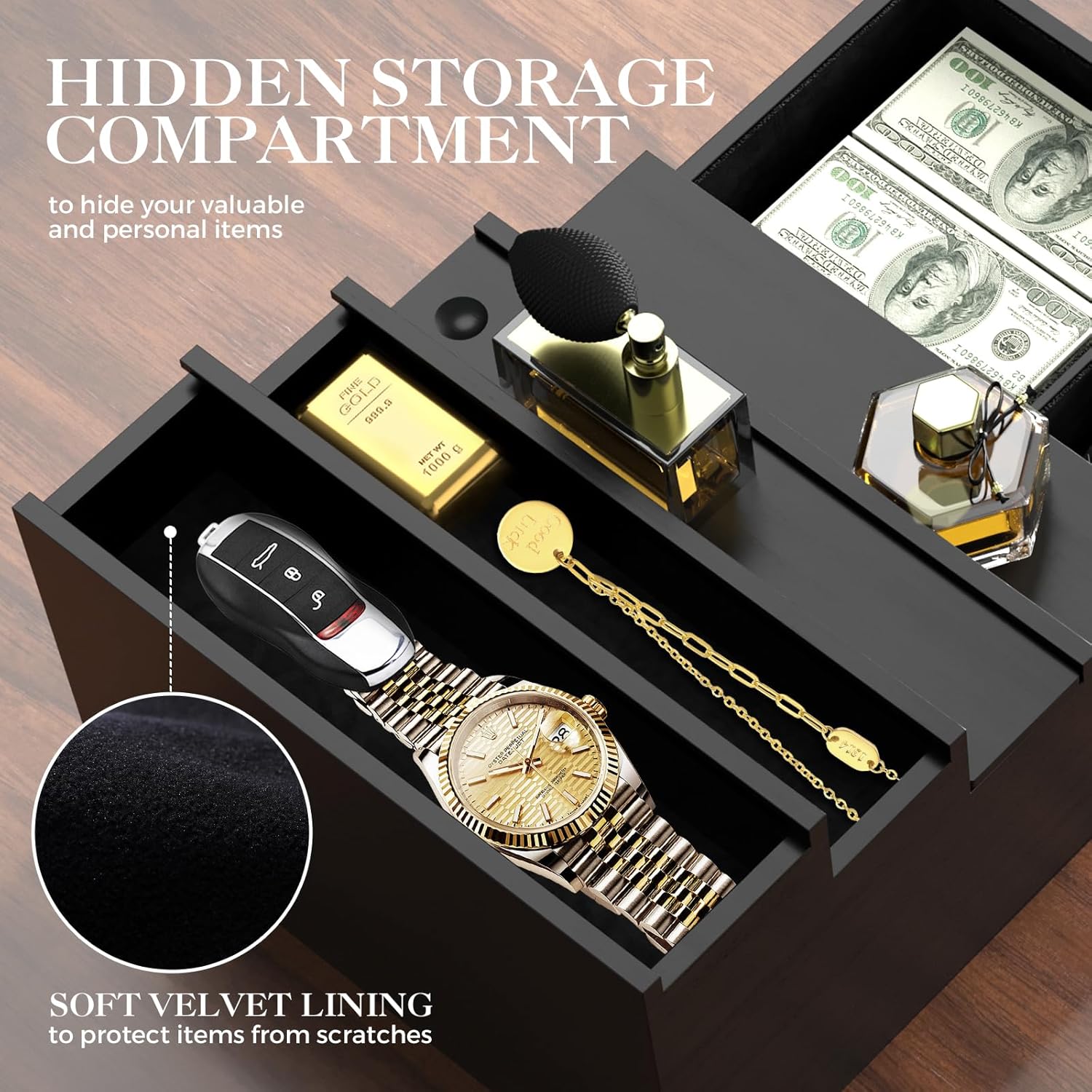 Cologne Organizer for Men, 4 Tier Perfume Organizer with Felt Lining Drawer and Compartment, Cologne Stand for Watch , Black Cologne Perfume Display Holder, Gifts for Men Cologne Organizer for Men, 4 Tier Perfume Organizer with Felt Lining Drawer and Compartment, Cologne Stand for Watch , Black Cologne Perfume Display Holder, Gifts for Men