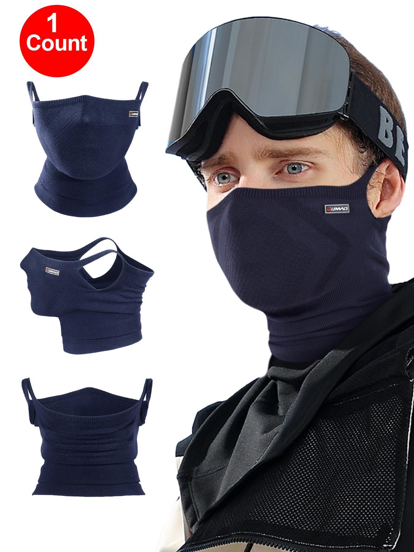 Sports Mask, Warm Tactical Windproof Cycling Face Cover, Breathable Sun Protection Reusable Face Covering Masks, Hiking Camping Running Skiing Neck Face Covering Masks for Men & Women