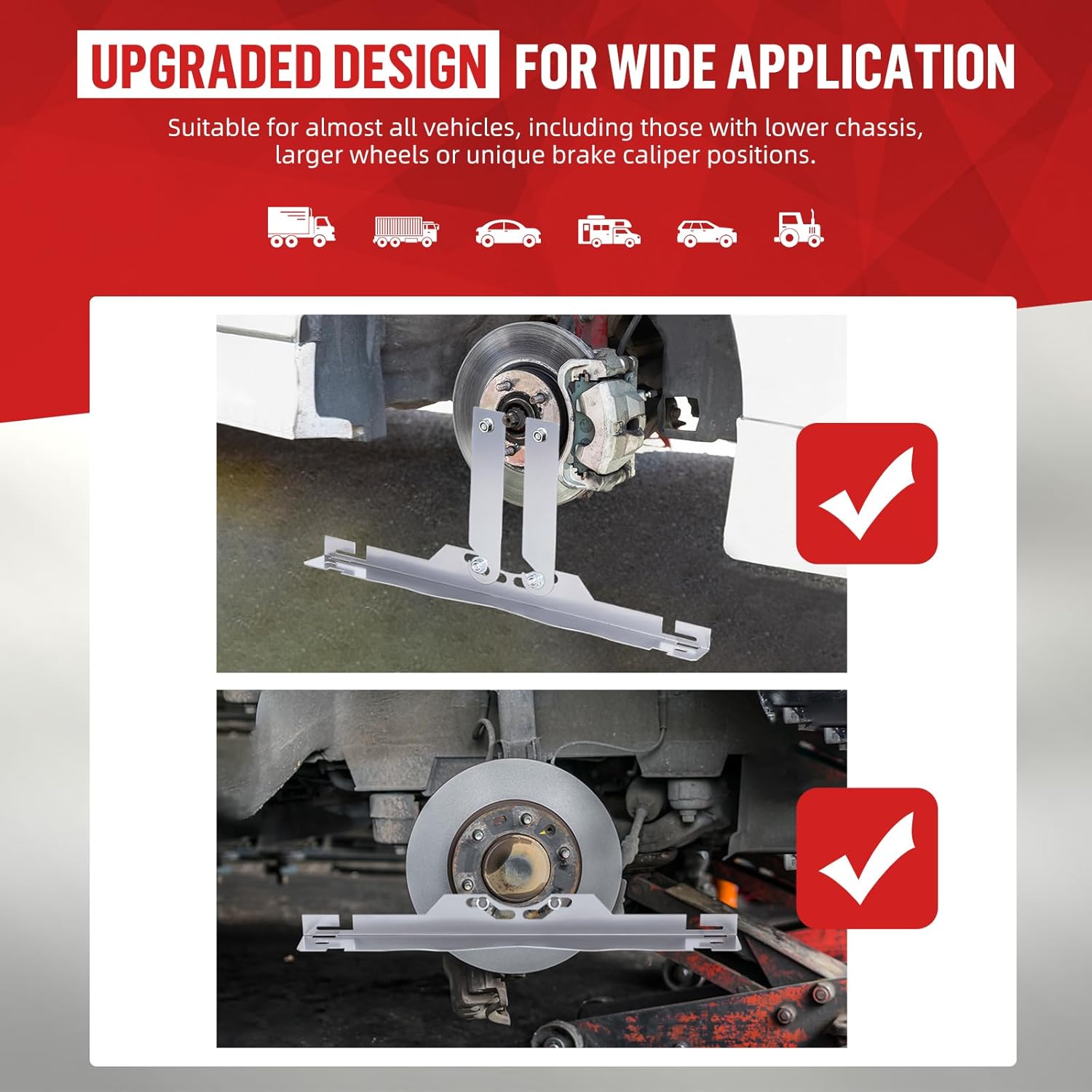 SUNDAY MIRTH 2 Pack Wheel Alignment Tool with Connection Sheet,  Upgrade  Alignment Tool Plates, Heavy Duty  Alignment Tool Plates with 2 Tape Measures, Wheel Alignment Kit for
