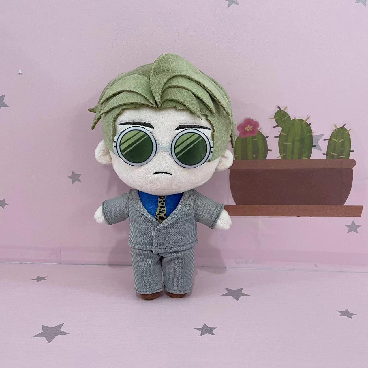 20cm JJK Plush Mahito Plush Nanami Kento Inumaki Toge Fushiguro Toji Anime Figure Stuffed Kawaii Doll Birthday Collection Gift