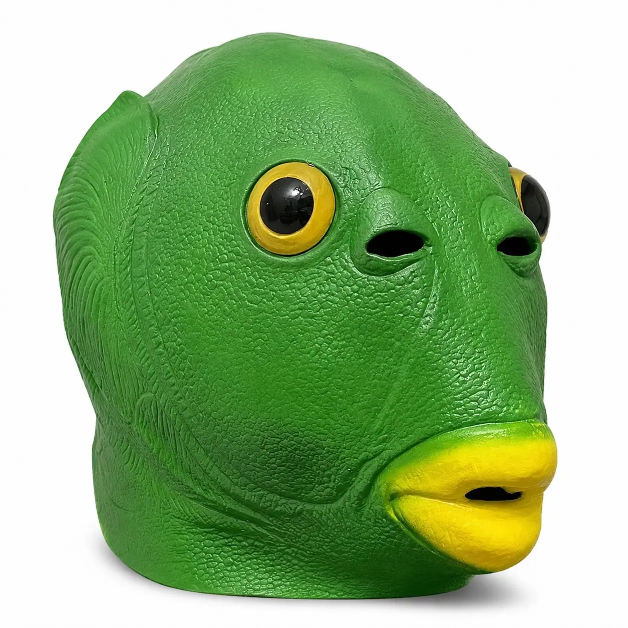 Fish Head Mask Funny Costume Prop, Adult Party Headgear, Meme Style for Halloween, Cosplay & Photos, Fun Accessories, Funny Face Mask
