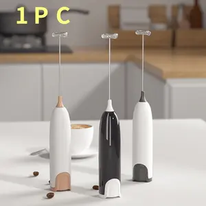 Battery-Free Electric Milk Frother—Ideal for creating frothy beverages, perfect for coffee, cappuccinos, and whisking eggs.