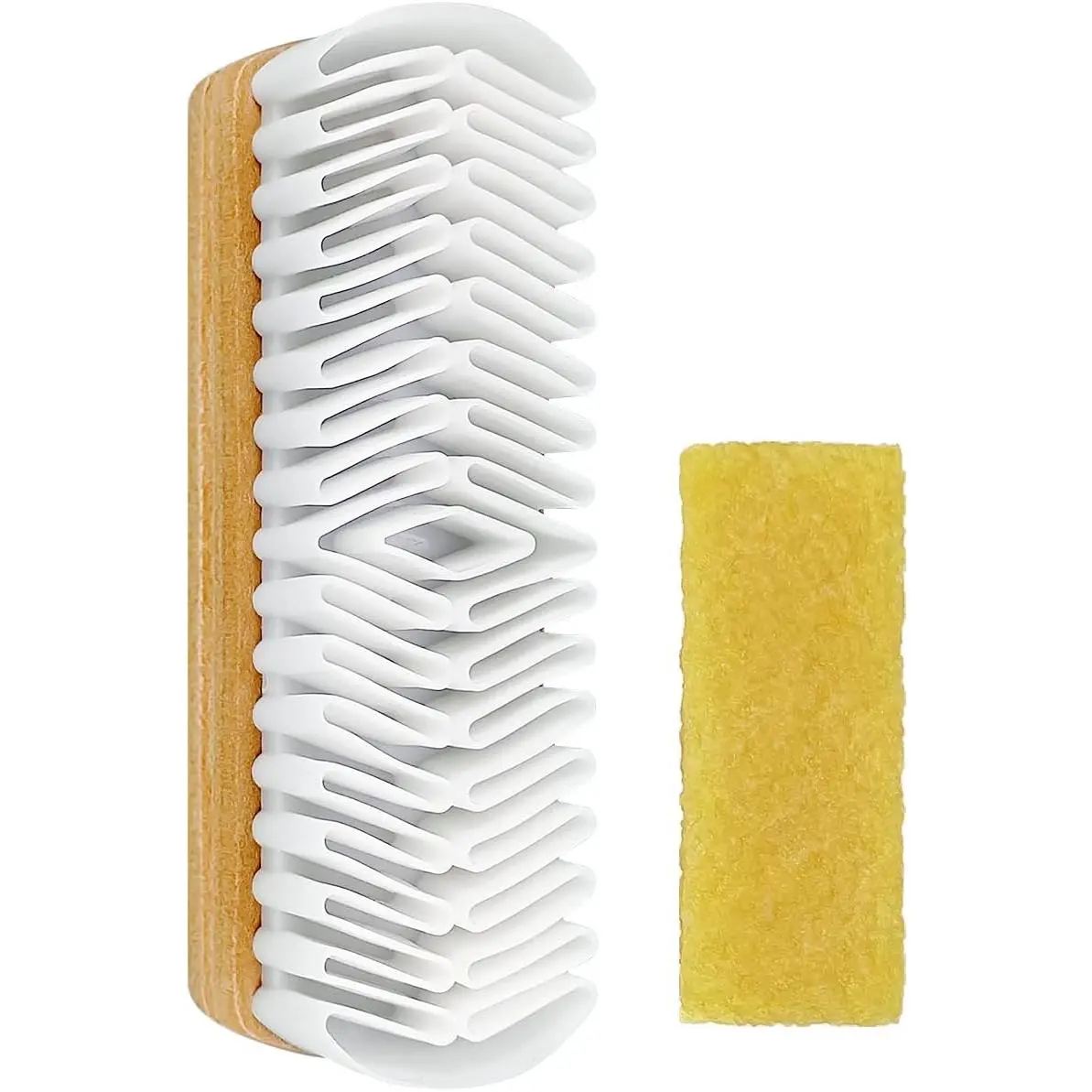 2 count Suede Shoe Brush and Eraser Suede Nubuck Cleaning Brush for Shoes