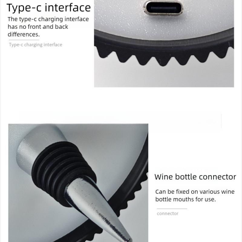 Wireless Bottle Lamp with Touch Control, Adjustable 3 Colors and Dimmable Light, Ideal Nightlight for Bar and Desk Use, Table Bedside Lamp