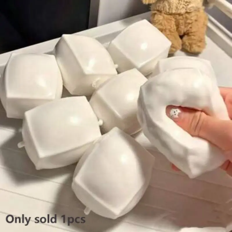 Crunchy Tofu Handmade Ball, Asmr Sound Control Toy, Stress Relief Therapy Toy for Teens and Adults, Unisex Squeeze Toy, Squeeze Stress Balls