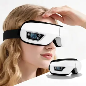 Smart Vibrating Eye Massager, Constant Temperature Heat Compress, Bluetooth-compatible Music Eye Massage Sleep Mask, Relieves Fatigue