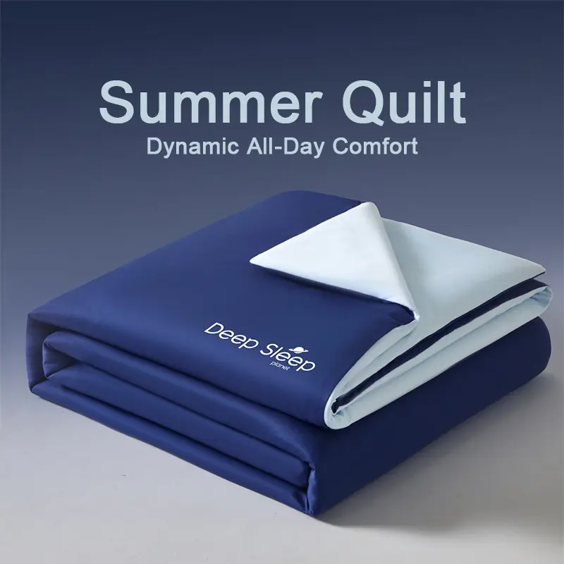 Versatile Cooling Summer Quilt, Breathable Lightweight Air Condition Cover for Bedroom Nap, Couch Relax & Indoor Daily Use, Air Conditioning Quilt