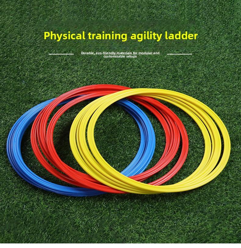 Agility circle, physical fitness ring, thickened 50cm jumping circle, children and adults hopscotch, football training agility circle
