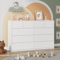 White-10 Drawers