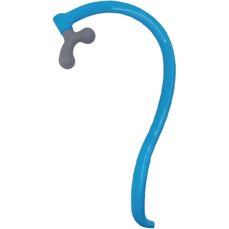 Outdoor sports Portable Self Massage Tool - Portable Trigger Point Therapy for Back and Neck, 7.21*14in Lower Back Massager, Myofascial Release Tool & Deep Tissue Muscle Massage Stick, Shoulder Leg Feet Blue