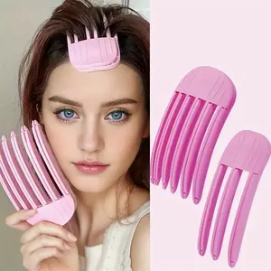 Hair Root Lifter Clips Comb for Fluffy Volume, No-Crease Hair Root Volumizing Clips, Easy Volume Booster Clip Root Lifting Tool for Full, High Crown Look, Perfect for Blow-Drying Styling Men Women